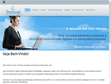 Tablet Screenshot of inovarseguros.com